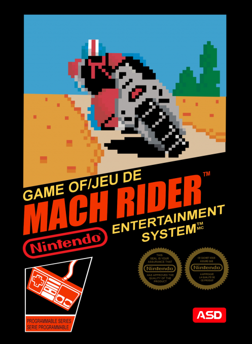 Jaquette de Mach Rider