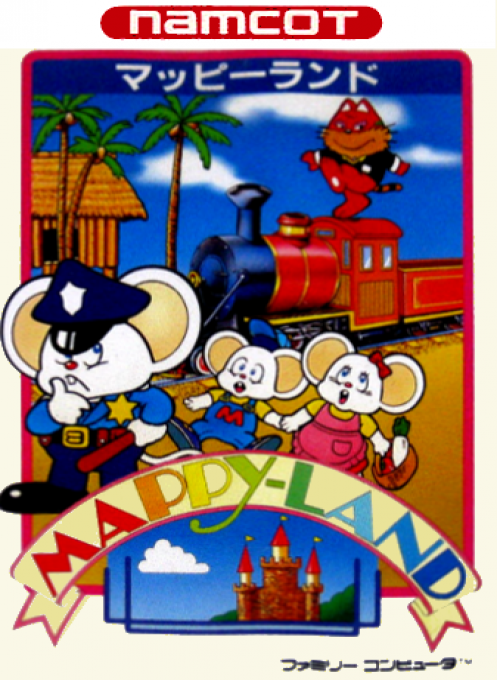 Jaquette de Mappy-Land