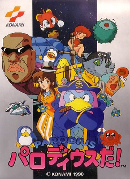 Jaquette de Parodius Da!