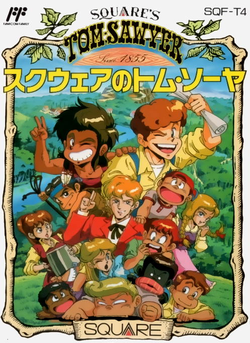 Jaquette de Square no Tom Sawyer