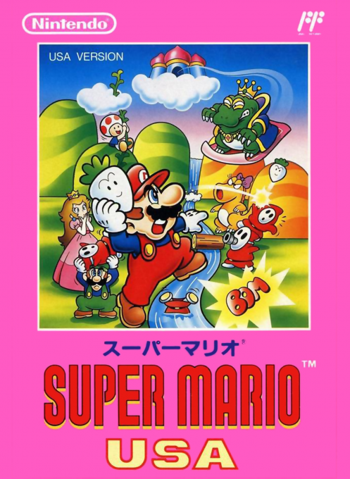 Jaquette de Super Mario USA