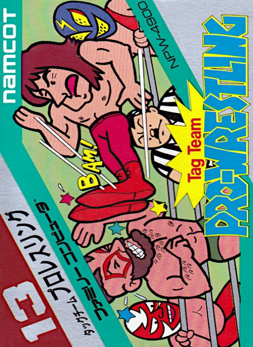 Jaquette de Tag Team Pro Wrestling