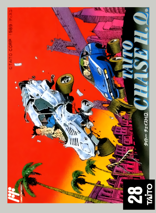 Jaquette de Taito Chase H.Q.