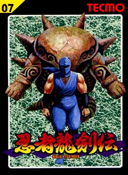 Jaquette de Ninja Ryuuken Den