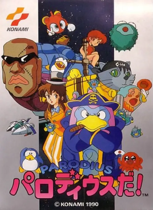 Jaquette de Parodius Da!
