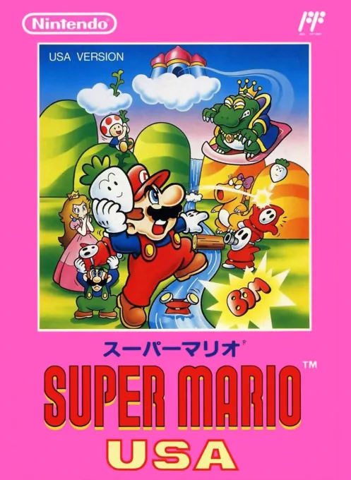 Jaquette de Super Mario USA
