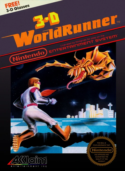 Jaquette de 3-D WorldRunner