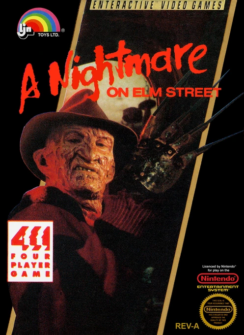 Jaquette de A Nightmare on Elm Street