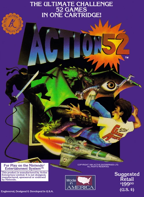Jaquette de Action 52