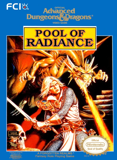 Jaquette de Pool of Radiance