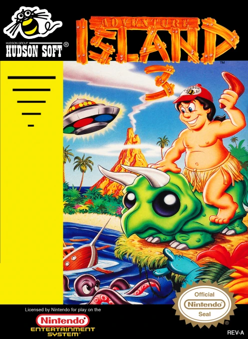Jaquette de Adventure Island 3