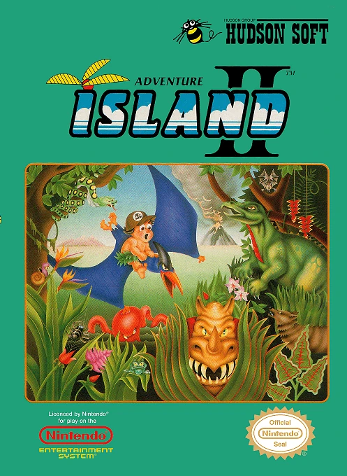 Jaquette de Adventure Island II