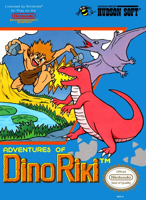 Jaquette de Adventures of Dino Riki
