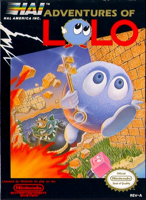 Jaquette de Adventures of Lolo