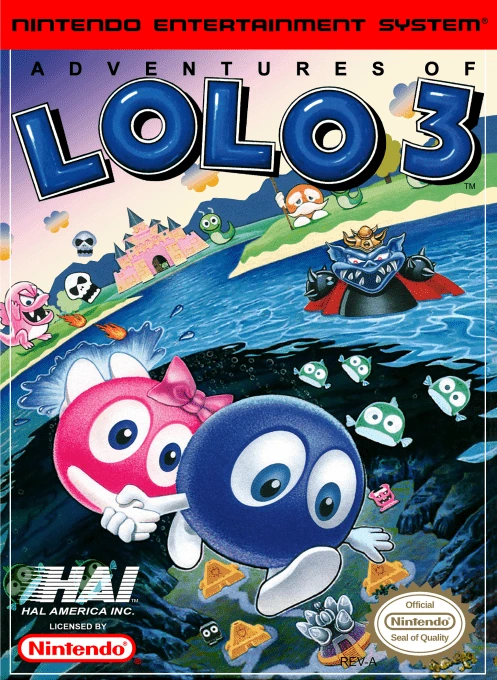 Jaquette de Adventures of Lolo 3