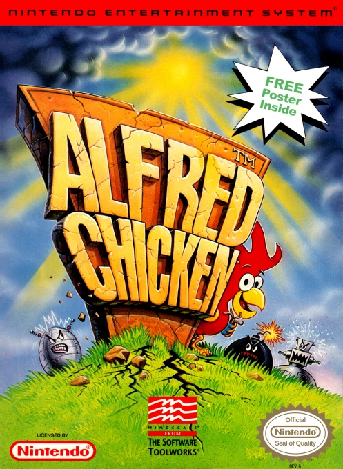 Jaquette de Alfred Chicken