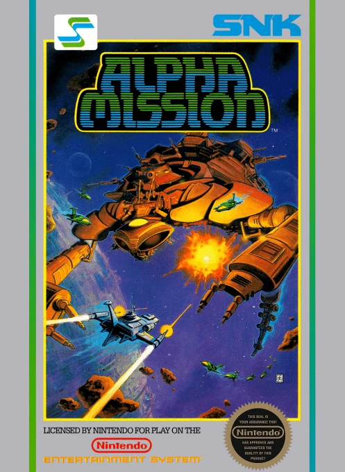 Jaquette de Alpha Mission