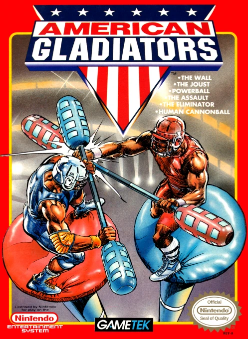 Jaquette de American Gladiators