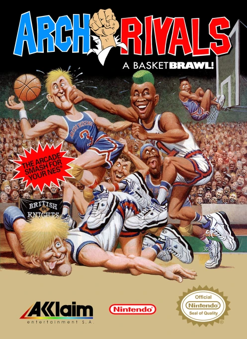Jaquette de Arch Rivals : A Basketbrawl!