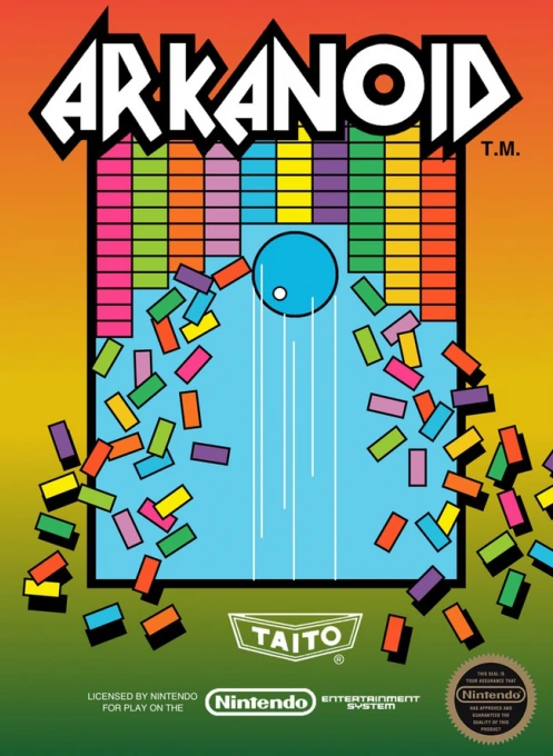 Jaquette de Arkanoid