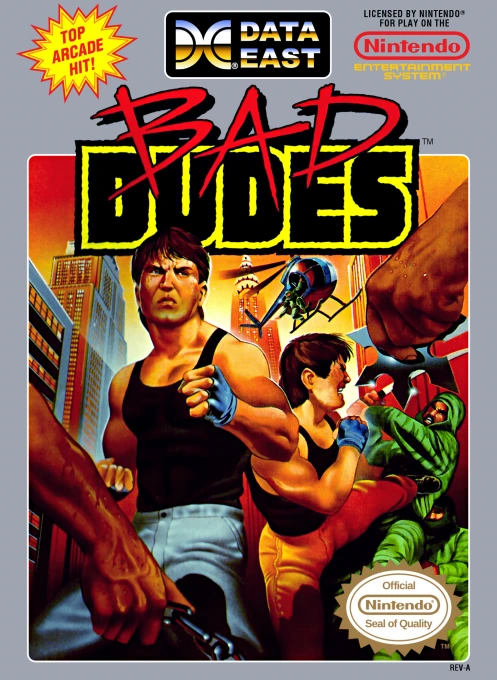 Jaquette de Bad Dudes