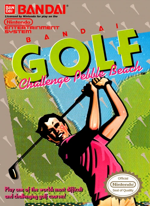 Jaquette de Bandai Golf : Challenge Pebble Beach
