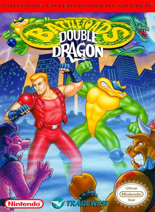 Jaquette de Battletoads & Double Dragon