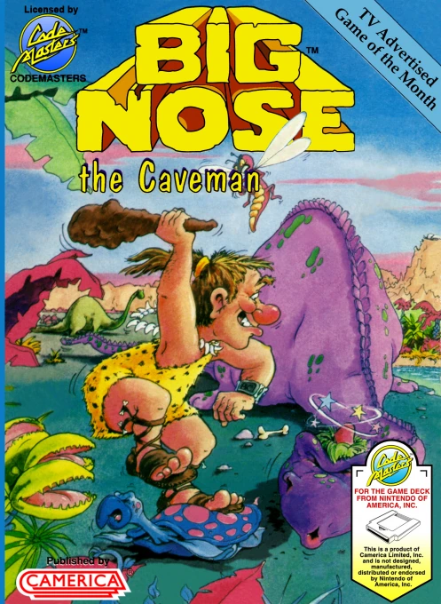 Jaquette de Big Nose the Caveman
