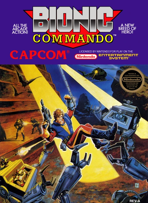 Jaquette de Bionic Commando