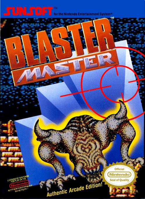 Jaquette de Blaster Master