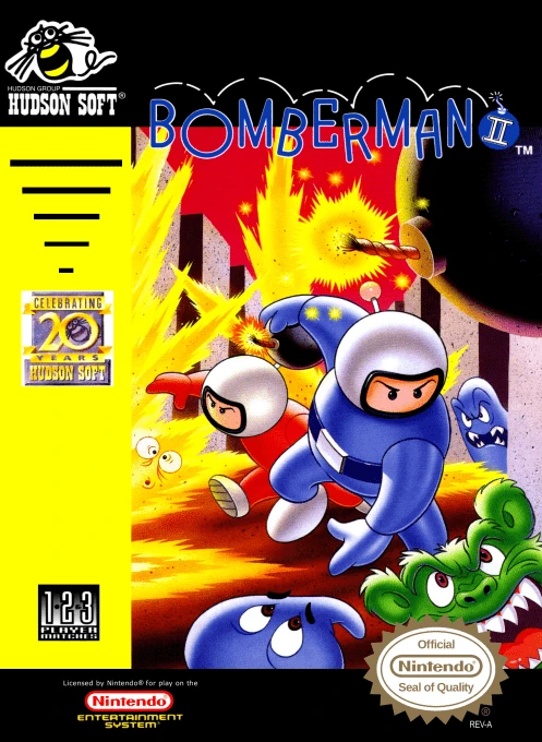 Jaquette de Bomberman II