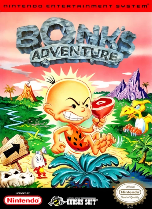 Jaquette de Bonk's Adventure