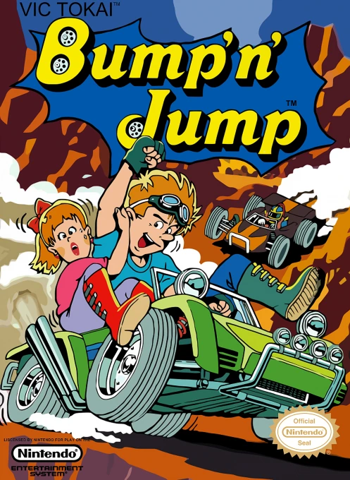Jaquette de Bump 'n' Jump