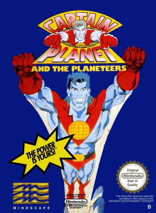 Jaquette de Captain Planet and the Planeteers