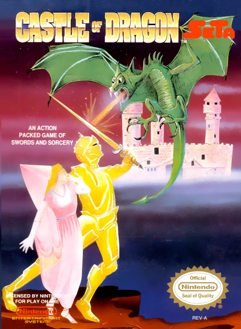 Jaquette de Castle of Dragon
