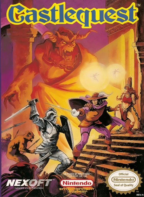 Jaquette de Castlequest