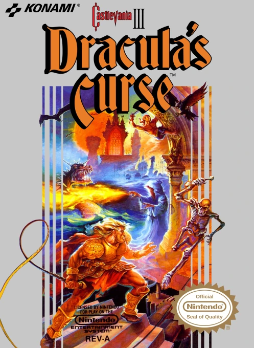 Jaquette de Castlevania III : Dracula's Curse