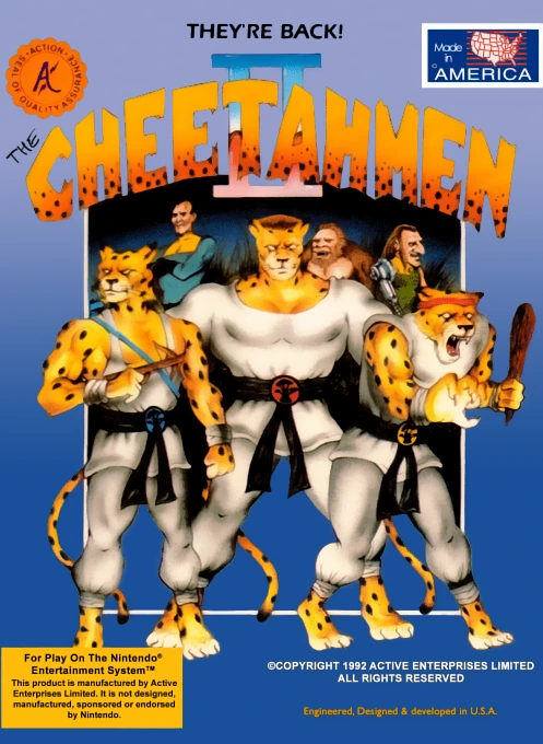 Jaquette de CheetahMen II