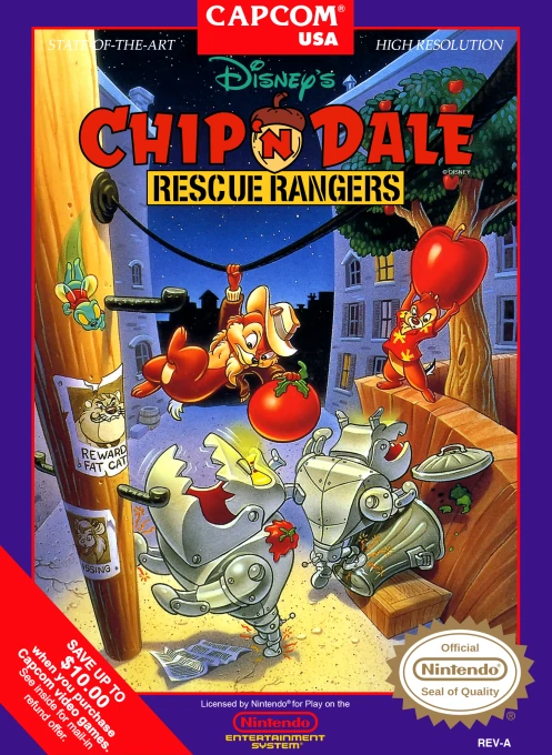 Jaquette de Chip 'N Dale : Rescue Rangers