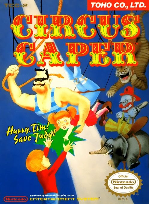 Jaquette de Circus Caper