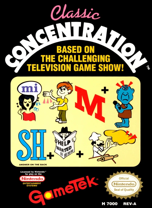 Jaquette de Classic Concentration