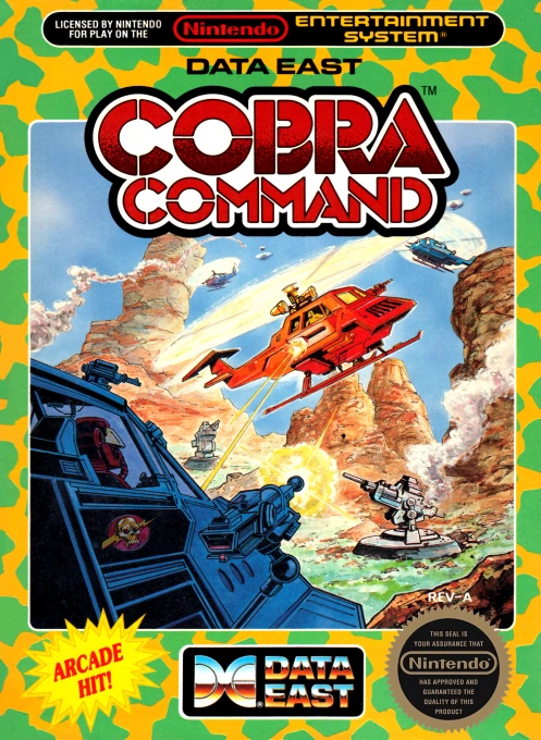 Jaquette de Cobra Command
