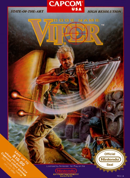 Jaquette de Code Name : Viper