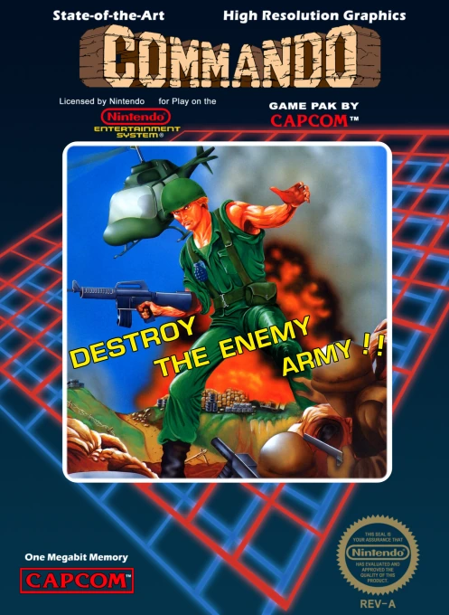Jaquette de Commando