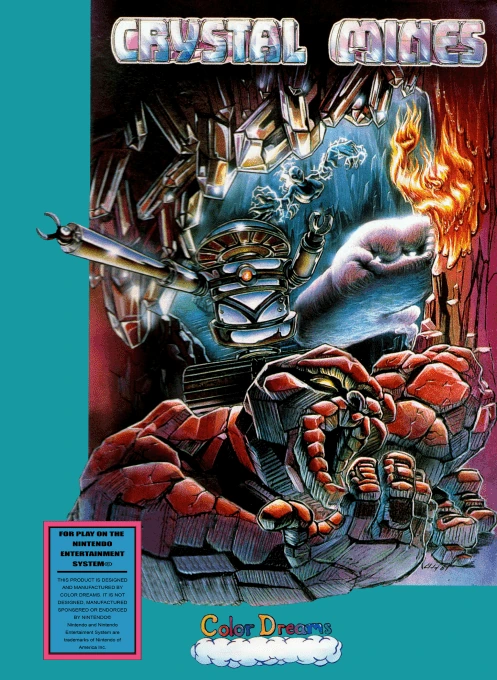 Jaquette de Crystal Mines