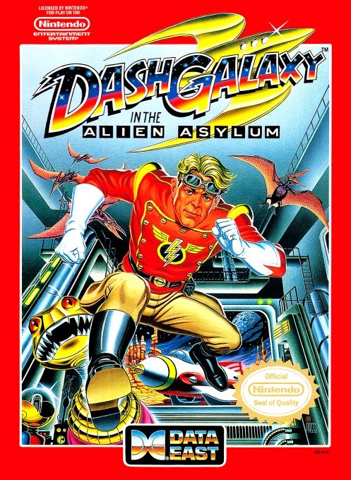Jaquette de Dash Galaxy In The Alien Asylum