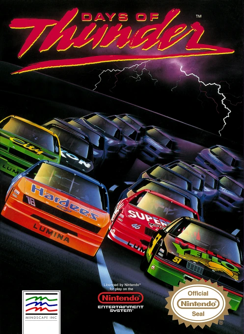 Jaquette de Days of Thunder