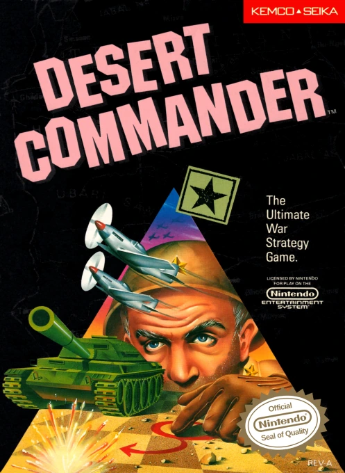 Jaquette de Desert Commander