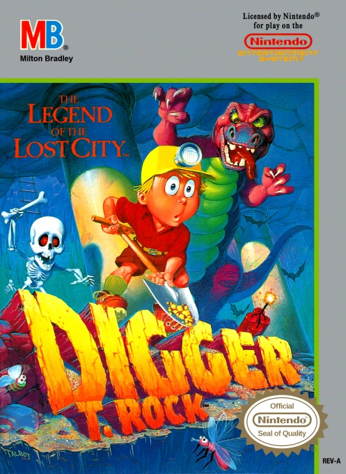 Jaquette de Digger : The Legend of the Lost City