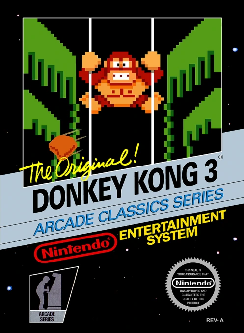 Jaquette de Donkey Kong 3